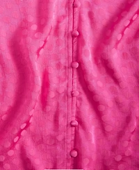 On 34th Women's Long-Sleeve Pintucked Blouse, Created for Macy's