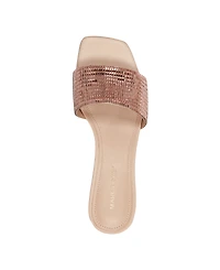 Marc Fisher Women's Casaly Slip-On Embellished Dress Sandals