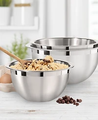 Oggi -Quart Two-Tone Stainless Steel Mixing Bowl
