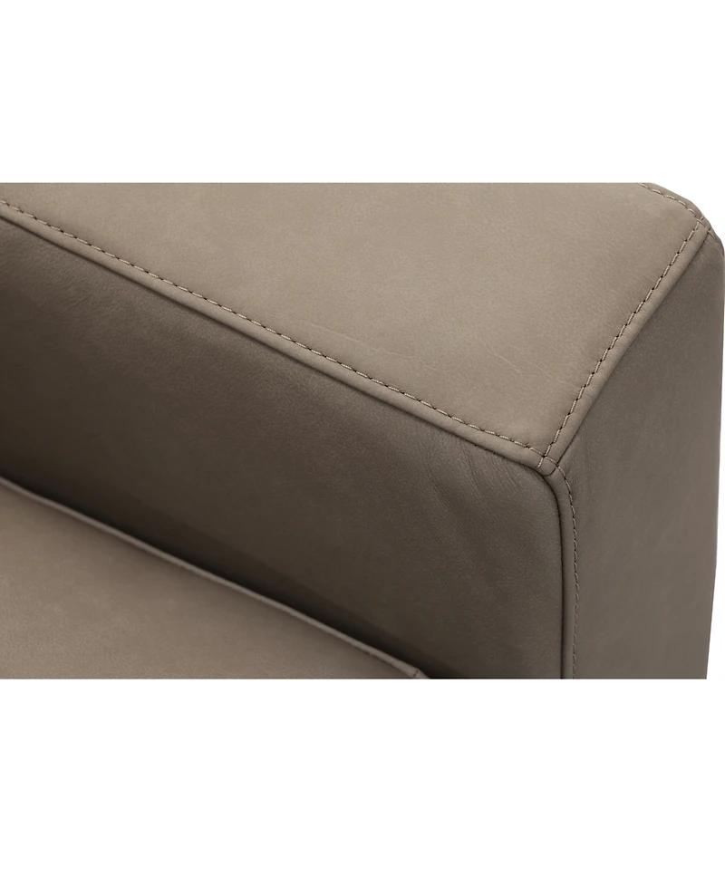 Closeout! Kovner 3-Pc. Leather Sectional Dual Sofa & Corner L-Shaped Set, Created for Macy's