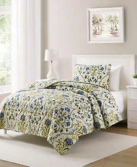 Vcny Home Province 3-Piece Quilt Set, Full/Queen