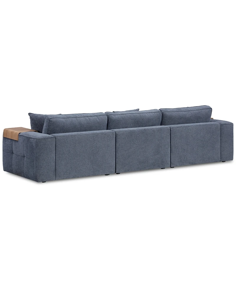 Nycolle 3-Pc. Modular Fabric Sectional, Created for Macy's