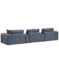 Nycolle 5-Pc. Modular Fabric Sectional with 2 Consoles, Created for Macy's