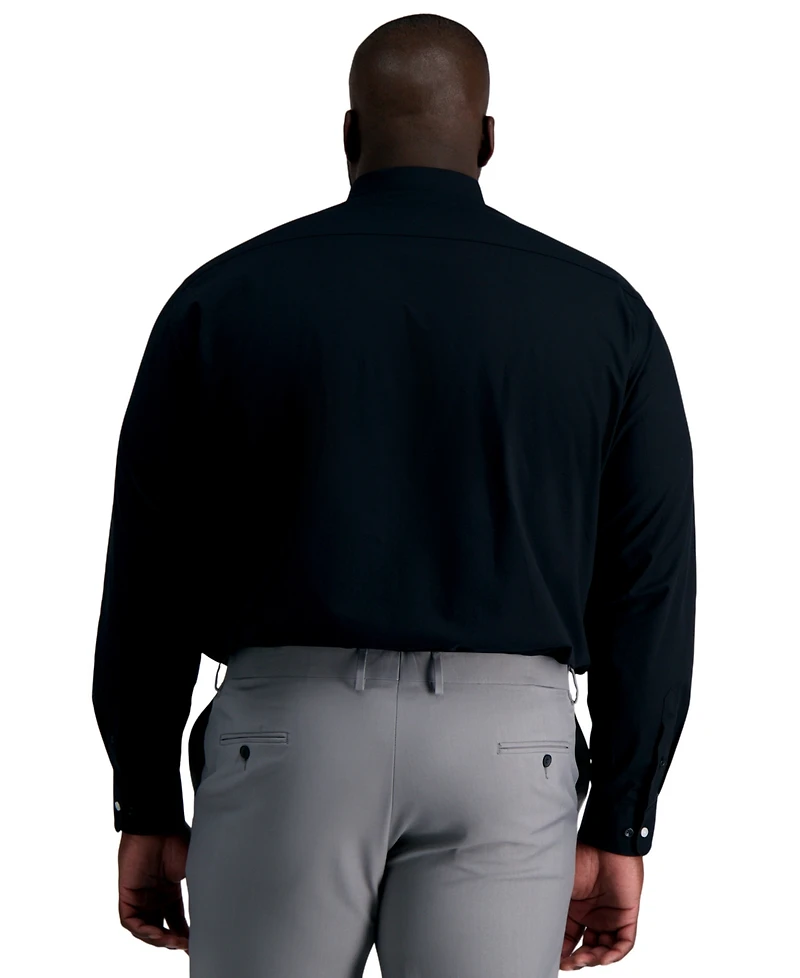 Haggar Men's Big & Tall Classic-Fit Premium Comfort Dress Shirt
