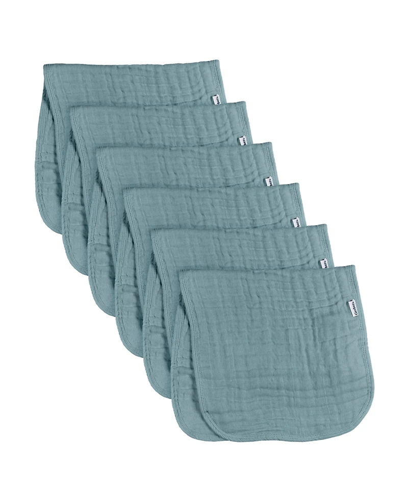 Gerber Baby Neutral Multi Browns Muslin Burpcloths - 6-Pack