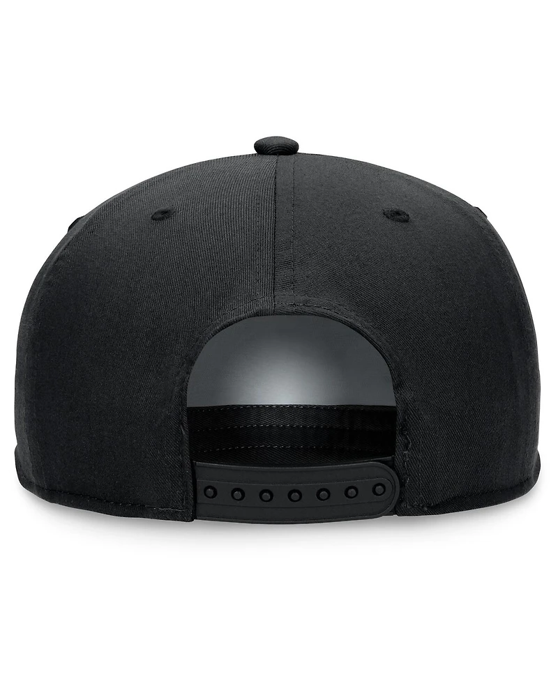 Fanatics Men's Black Charlotte Fc Iron Golf Snapback Hat