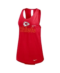 Nike Women's Red Kansas City Chiefs Plus Performance Tank Top