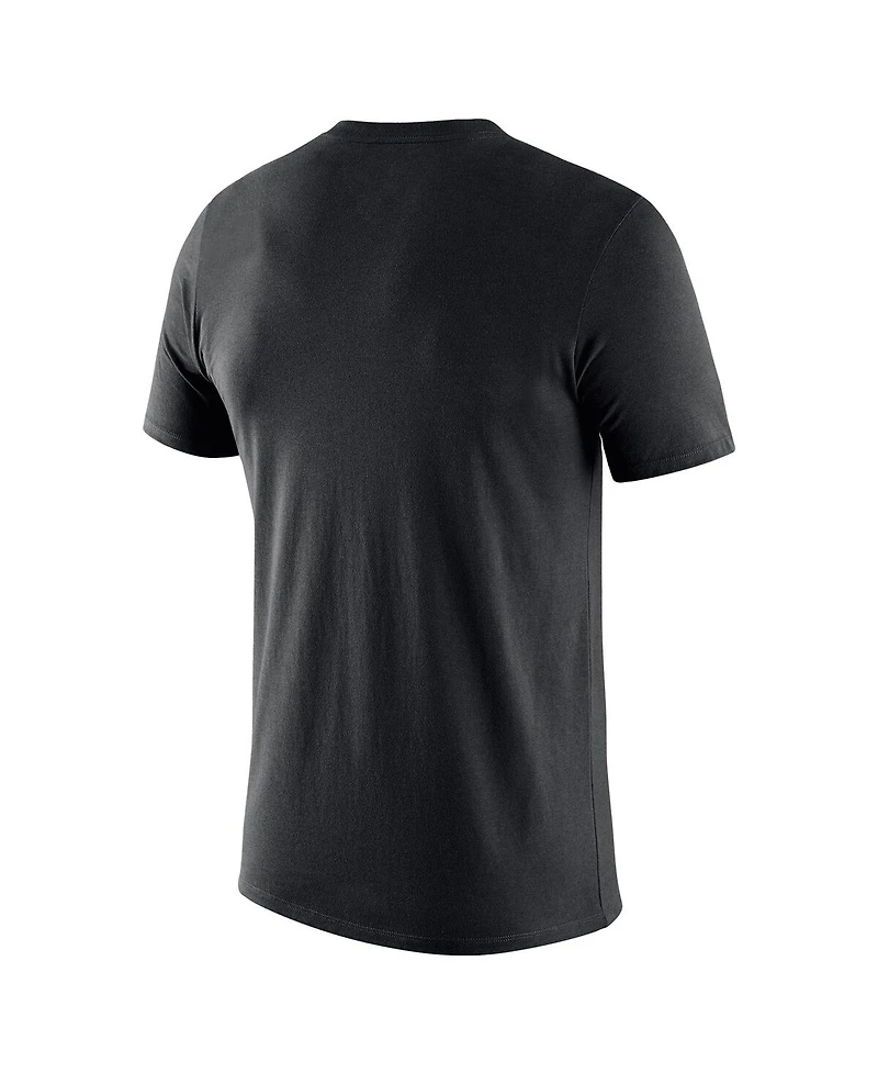 Nike Men's Black Miami Heat Essential Jumpman T-Shirt