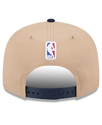 New Era Men's Tan/Navy Memphis Grizzlies 2024 Nba Draft 9FIFTY Snapback Hat