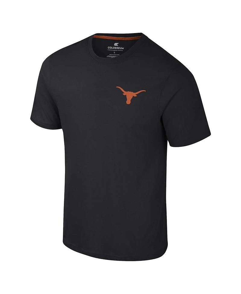Colosseum Men's Tennessee Volunteers Logo Lockup 2-Hit Active Blend T-Shirt