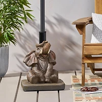 Streamdale Lucky Four-Leaf Clover Solar Garden Stake