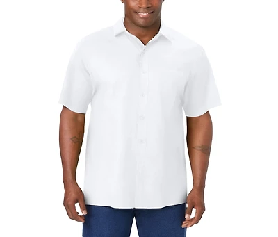 KingSize Big & Tall Wrinkle-Free Short-Sleeve Dress Shirt