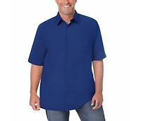 KingSize Big & Tall Wrinkle-Free Short-Sleeve Dress Shirt