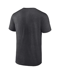 Fanatics Men's Heather Charcoal Boston Celtics 18-Time Nba Finals Champions Steal the Ball T-Shirt