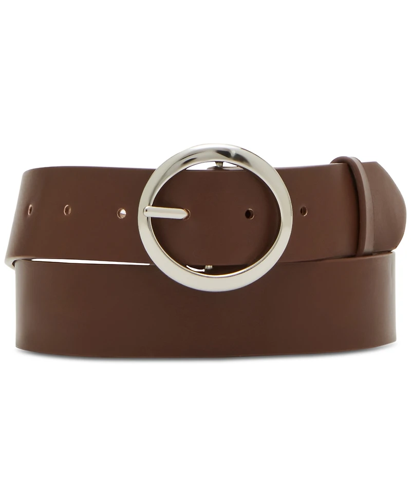 Steve Madden Women's Reversible Faux-Leather Belt
