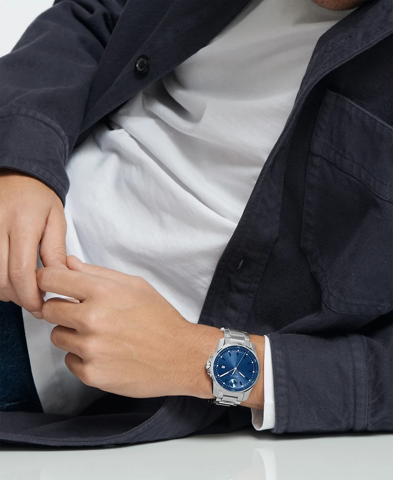 Movado Men's Bold Verso Swiss Automatic Stainless Steel 43MM Watch