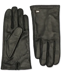 Michael Kors Women's Smooth Leather Gloves