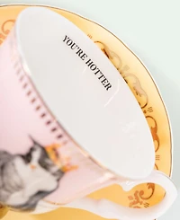 Yvonne Ellen Best of British Teacup and Saucers, Set of 2