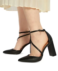 Aldo Women's Milley Two-Piece Strappy Pointed-Toe Pumps
