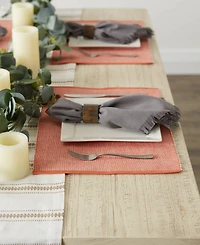 Design Imports Wood Band Napkin Ring Set of 6