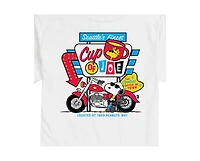 Hybrid Apparel Peanuts Coffee Mens Short Sleeve Tee