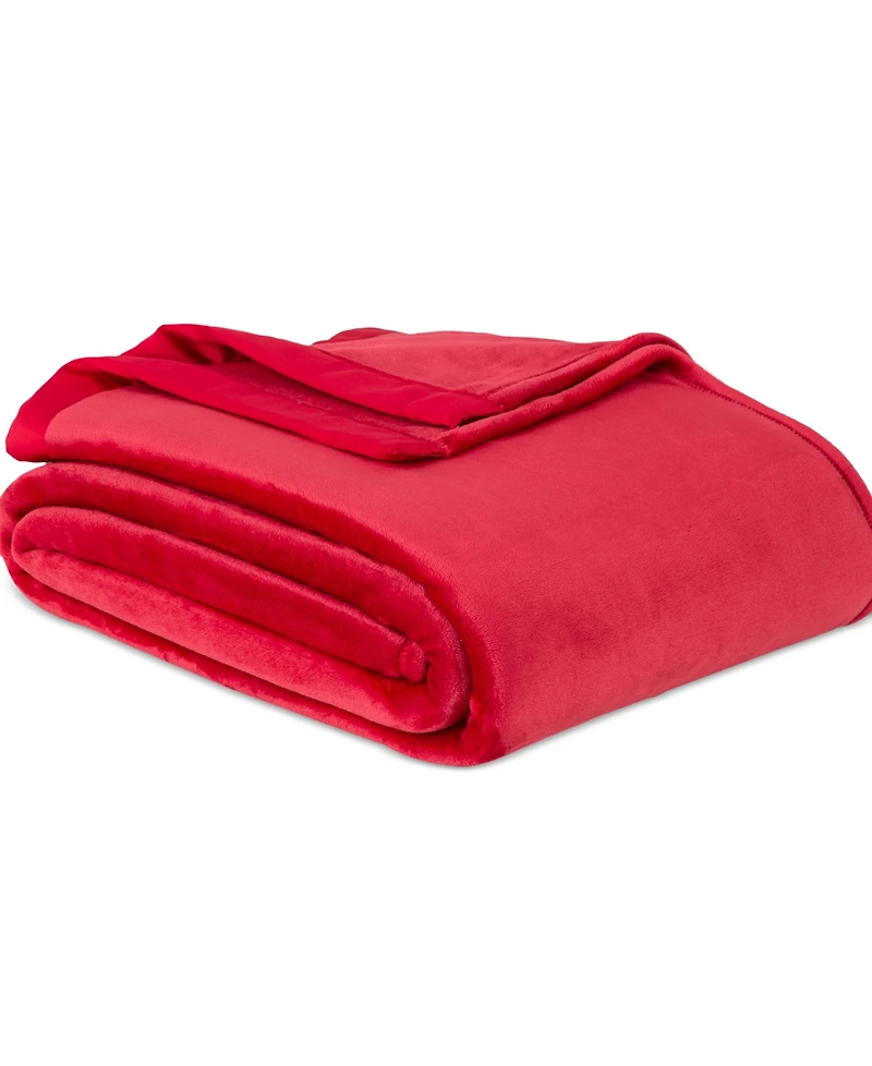 Berkshire Classic Velvety Plush Blanket, Twin, Exclusively at Macy's