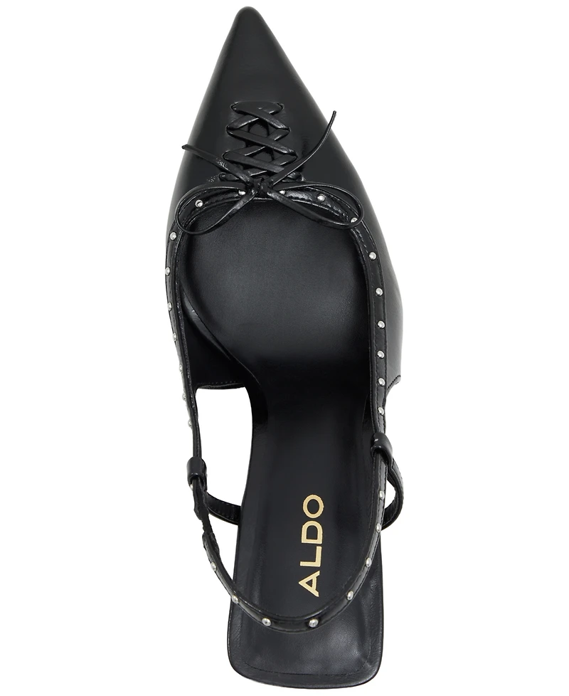 Aldo Women's Stevvie Slingback Pointed-Toe Bow Pumps