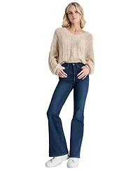 Dkny Jeans Petite Williamsburg High-Rise Flare-Leg