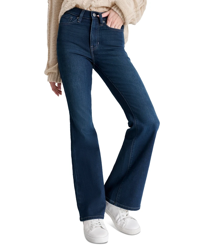 Dkny Jeans Petite Williamsburg High-Rise Flare-Leg