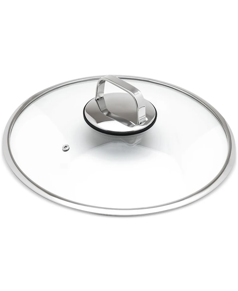 Livwell DiamondClad 12" Hybrid Nonstick Stainless Steel Wok with Lid