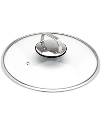 Livwell DiamondClad 12" Hybrid Nonstick Stainless Steel Wok with Lid