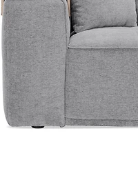 Nycolle 7-Pc. Modular Fabric L-Shape Sectional with 2 Consoles, Created for Macy's