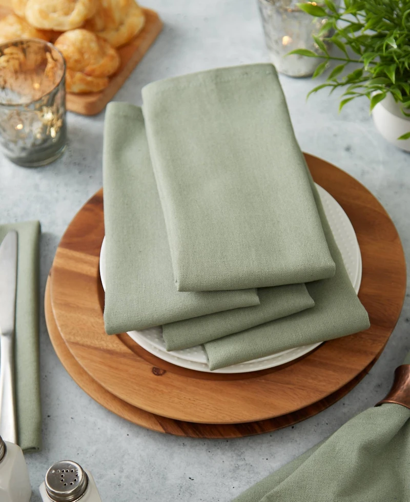 Design Imports Solid Napkin Set of 6
