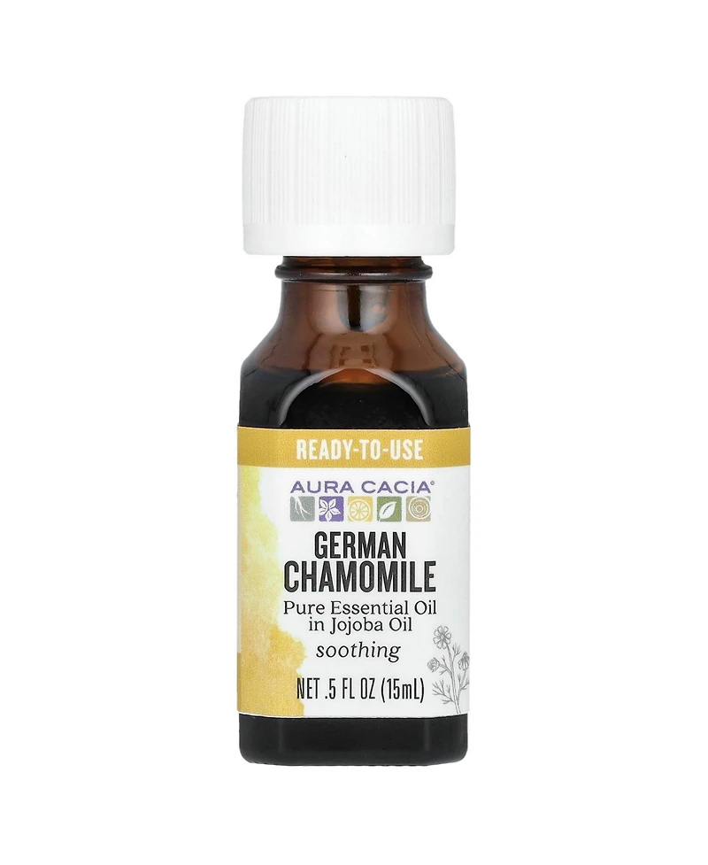 Aura Cacia Pure Essential Oil in Jojoba Oil German Chamomile