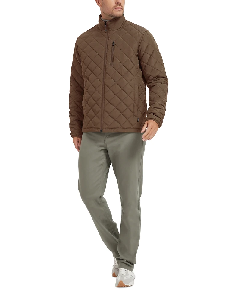 Hawke & Co. Men's Diamond Quilted Heritage Jacket, Created for Macy's