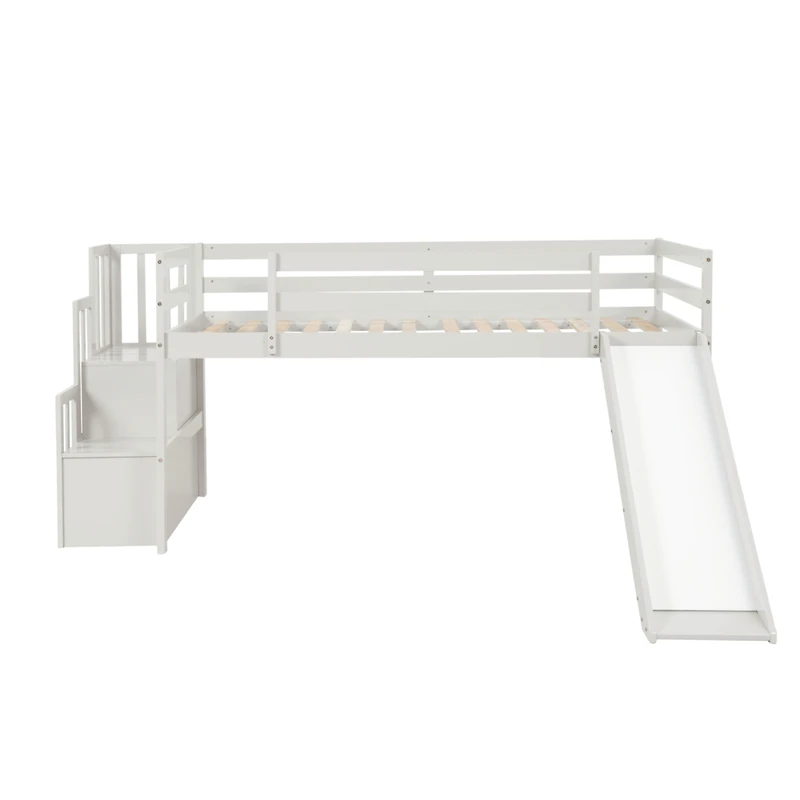 Streamdale Loft Bed With Staircase