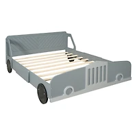 Streamdale Full Car-Shaped Platform Bed With Wheels