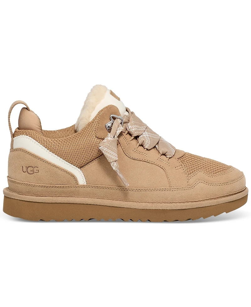 Ugg Kids Lowmel Lace-Up Cozy Sneakers