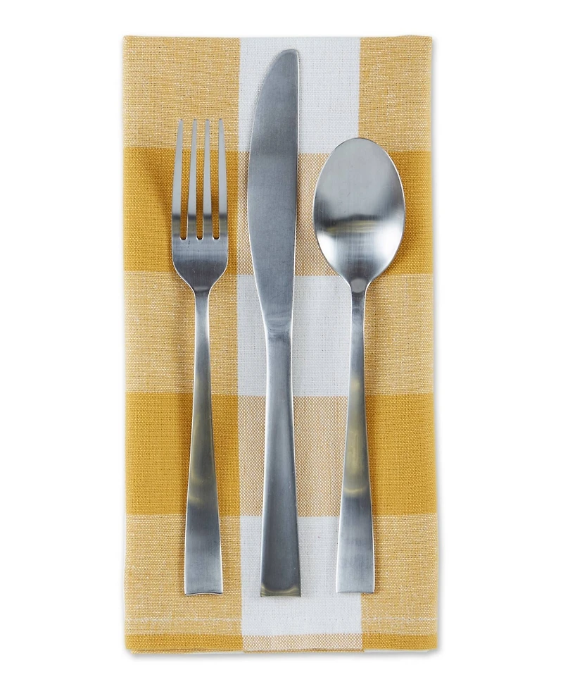 Design Imports Buffalo Check Napkin Set of 6