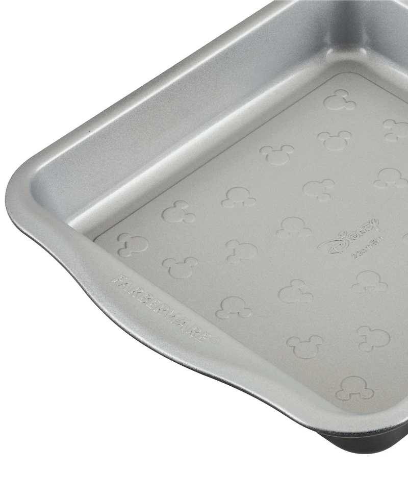 Farberware Disney Bake with Mickey Mouse Steel 2-Piece Cake Pan Set
