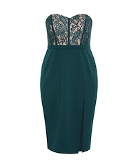 City Chic Plus Perfect Date Dress