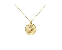 Sterling Silver Birth Flower Pendant Necklace