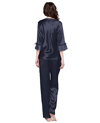Lilysilk Women's Laced Silk Pajama Set