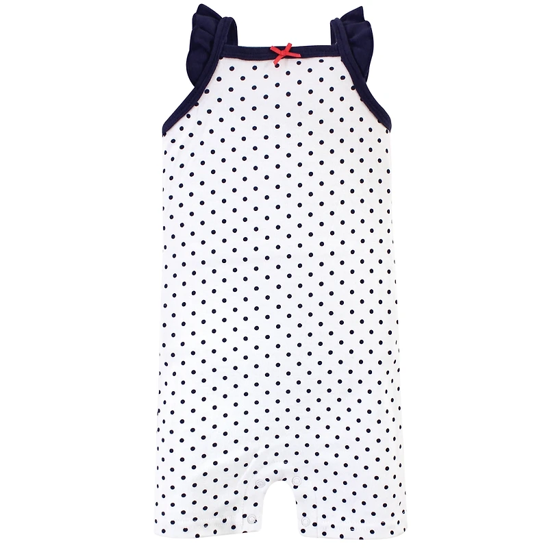Hudson Baby Girls 8Pc Bodysuits Rompers