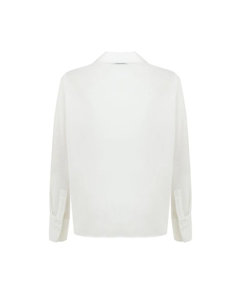 Nocturne Women's Sheer Button Front Shirt