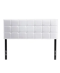 Clara Clark Button Tufted Upholstered Headboard