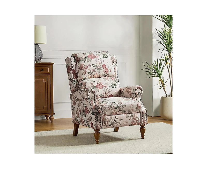 Alexander Traditional Manual Recliner With Variety Fabric