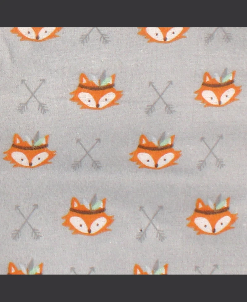 Luvable Friends Boys Essential 11-Count Cotton Flannel Nursery Set Burp Cloths & Receiving Blankets