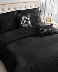Juicy Couture Glam Night Stripe 4-Pc. Duvet Cover Set, King