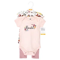 Hudson Baby Girls 2 Bodysuits and Pant